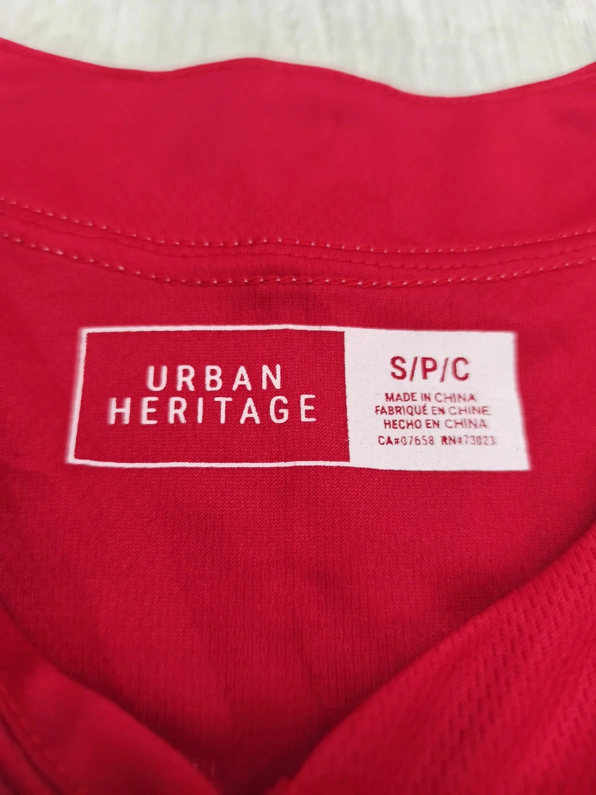 Maillot Baseball Urban Heritage Tamanho S Canadá – photo 2